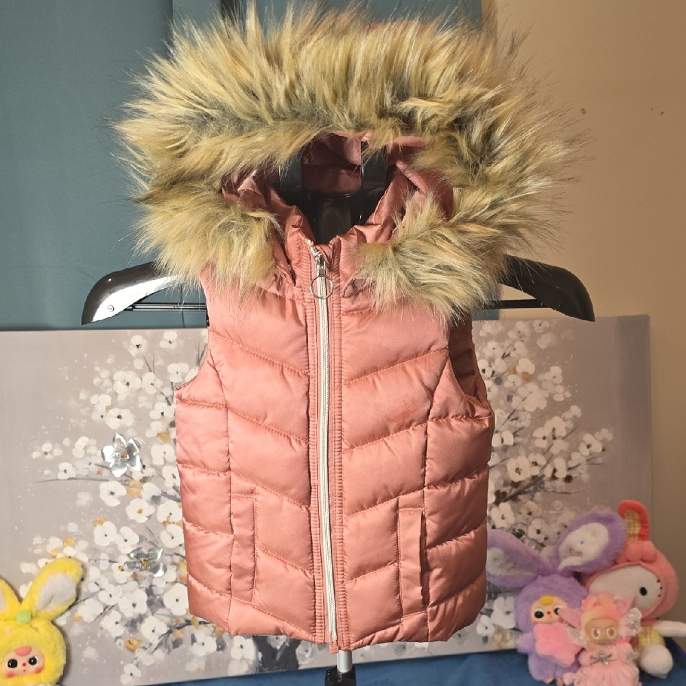H&M Dusty Rose Vest 3/4 T